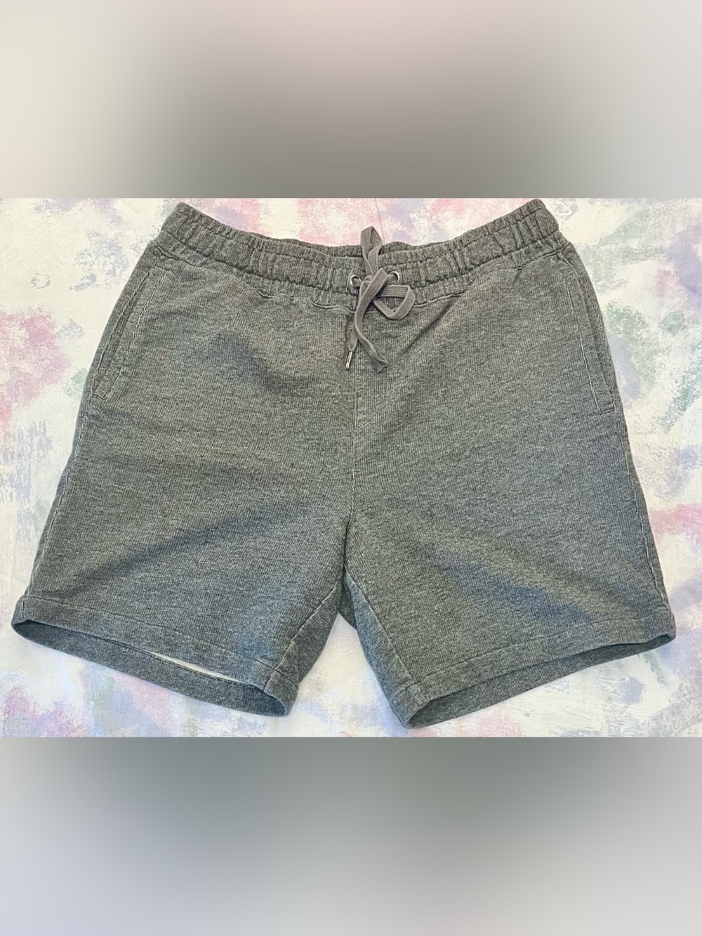 Joe Fresh Charcoal Gray Casual Drawstring Shorts - Size S (Men’s)